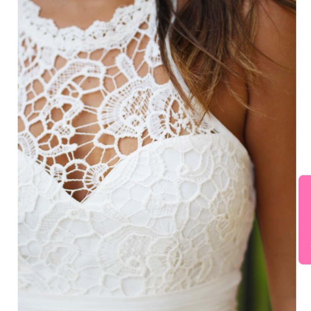 Lace classy maxi dress